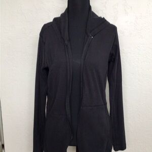 Port Authority Black Ladies Hoodie